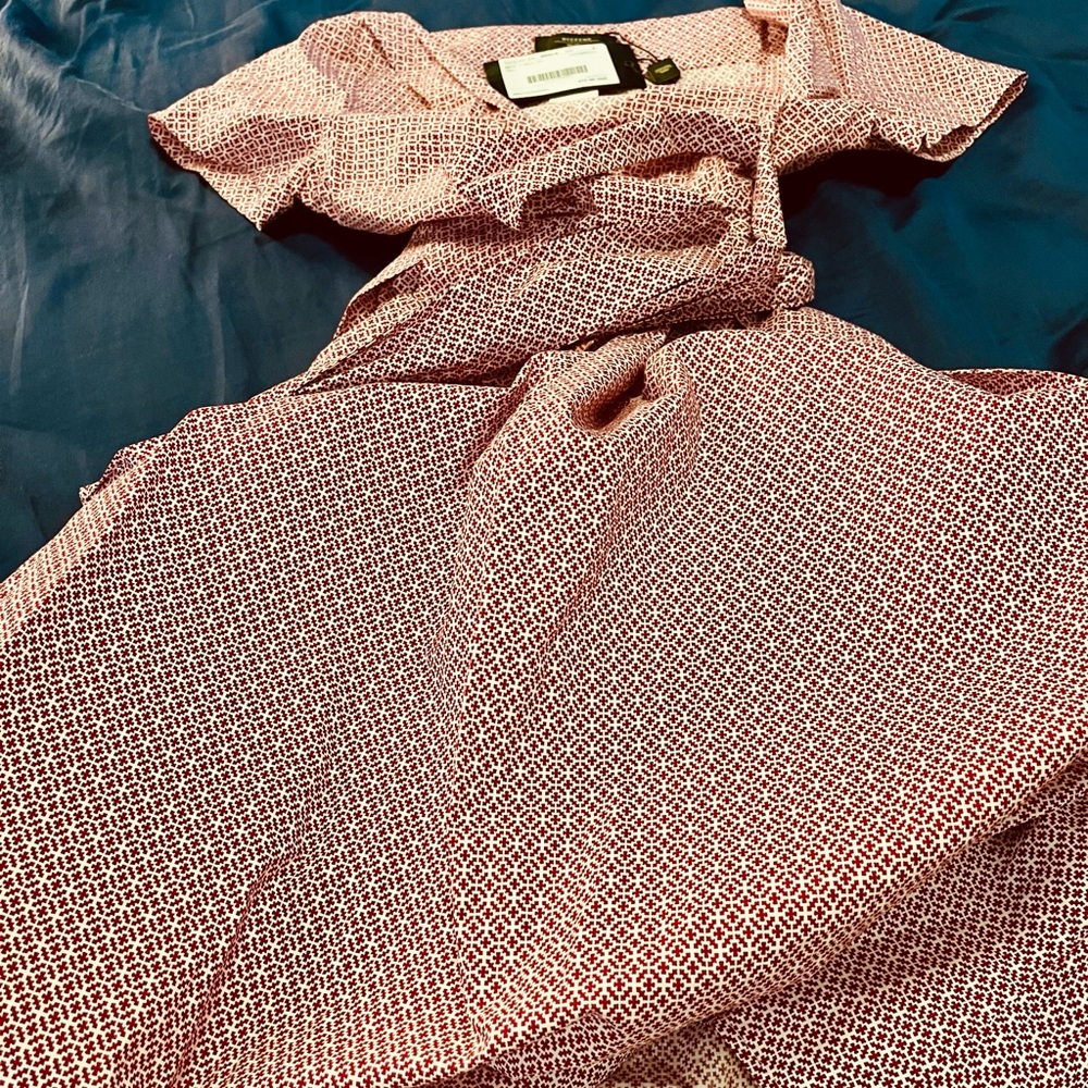 MaxMara dress, red and white